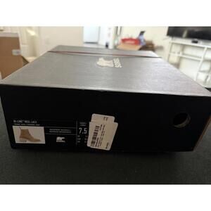 Sorel Women's hi line heel lace boot ceramic chalk size 7.5